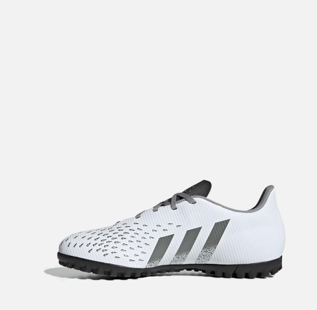 Ghete de fotbal pentru gazon artificial Adidas Predator Freak.4 TF White FY6339