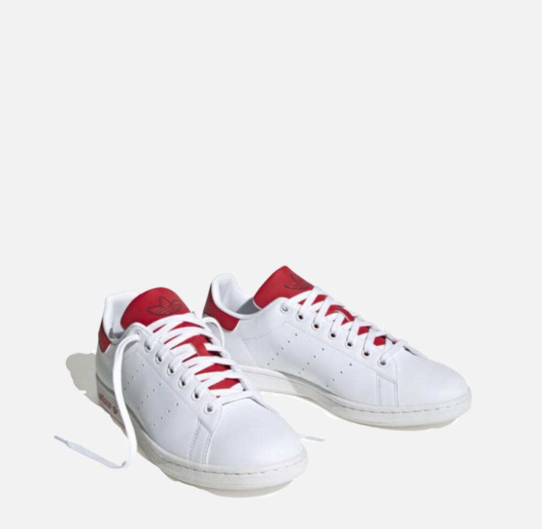 Кецове Adidas Stan Smith White/Red ID1979