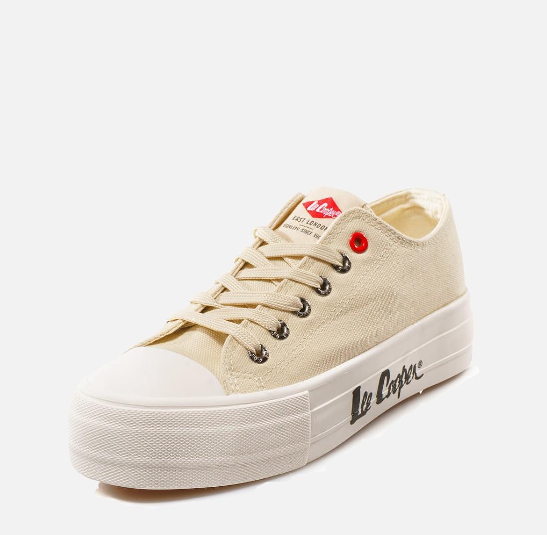 Αθλητικά Lee Cooper Μπεζ G 801-15