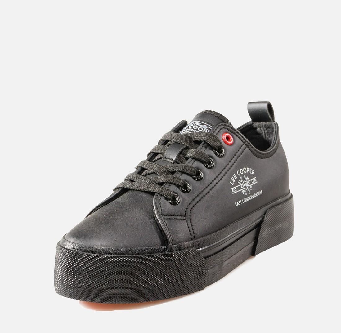 Кецове на платформа Lee Cooper Black G-702-25