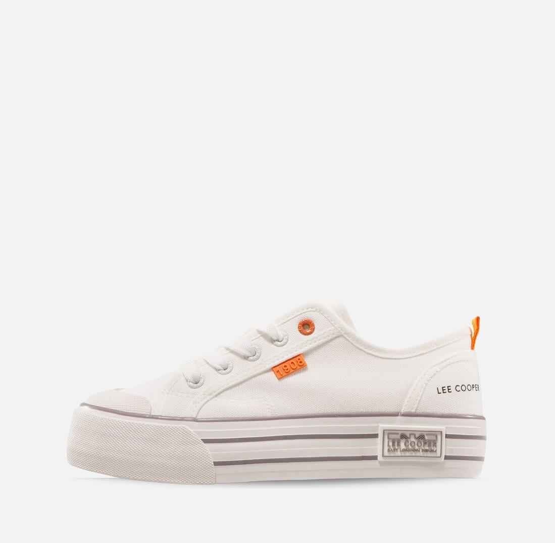 Sneakers με πλατφόρμα Lee Cooper White LC G 601-06