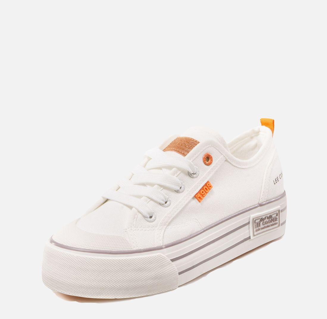 Sneakers με πλατφόρμα Lee Cooper White LC G 601-06