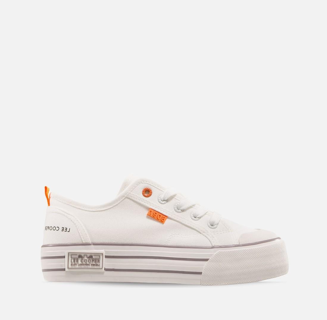 Sneakers με πλατφόρμα Lee Cooper White LC G 601-06