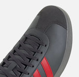 Tenisși ADIDAS VL Court Base Grey/Red JR2211