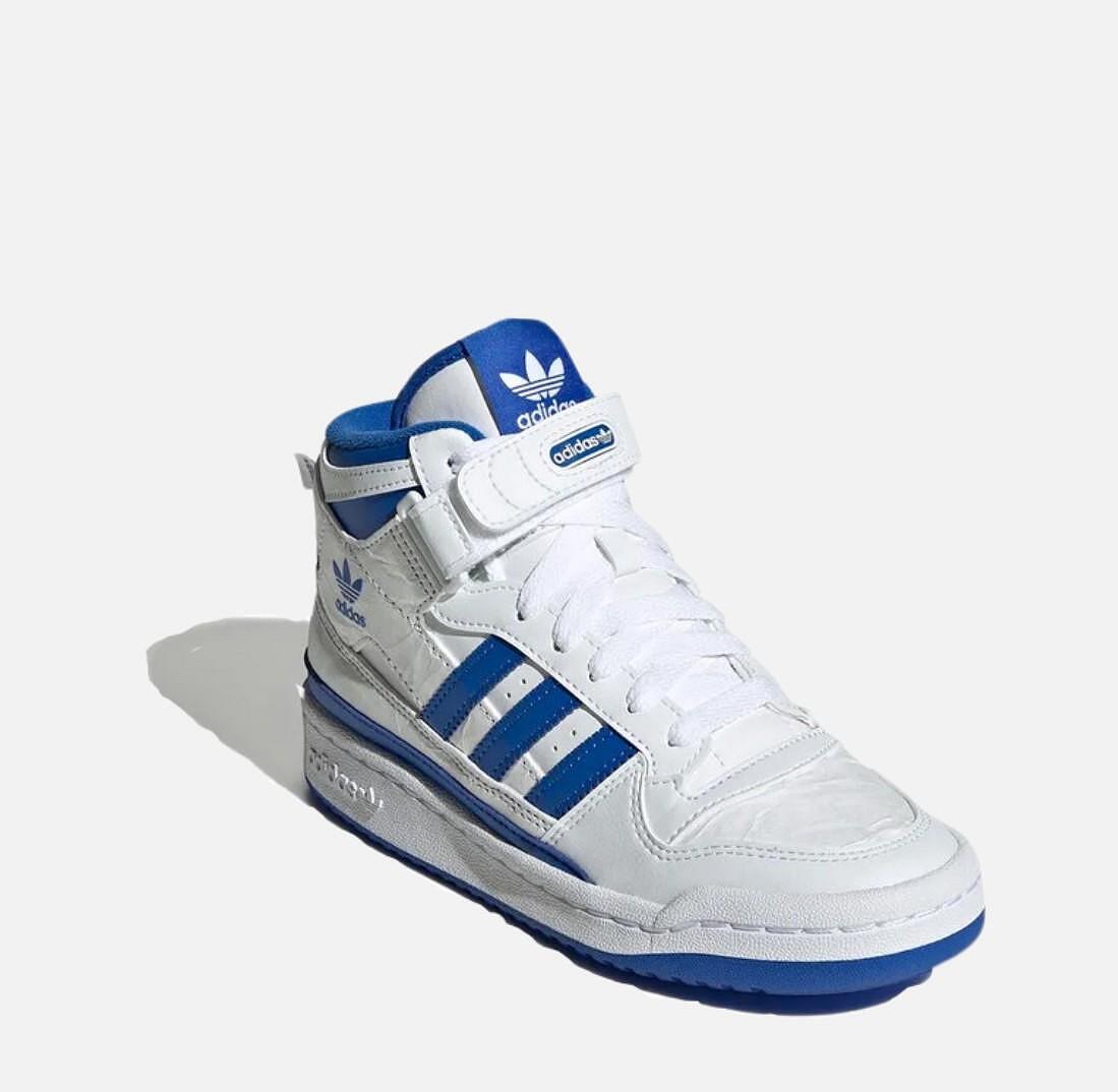 Αθλητικά Adidas Forum Mid J Λευκό/Μπλε GZ1768