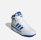 Αθλητικά Adidas Forum Mid J Λευκό/Μπλε GZ1768