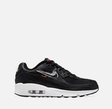 Маратонки Nike Air Max 90 Black/White Multy Swoosh DO6489-001