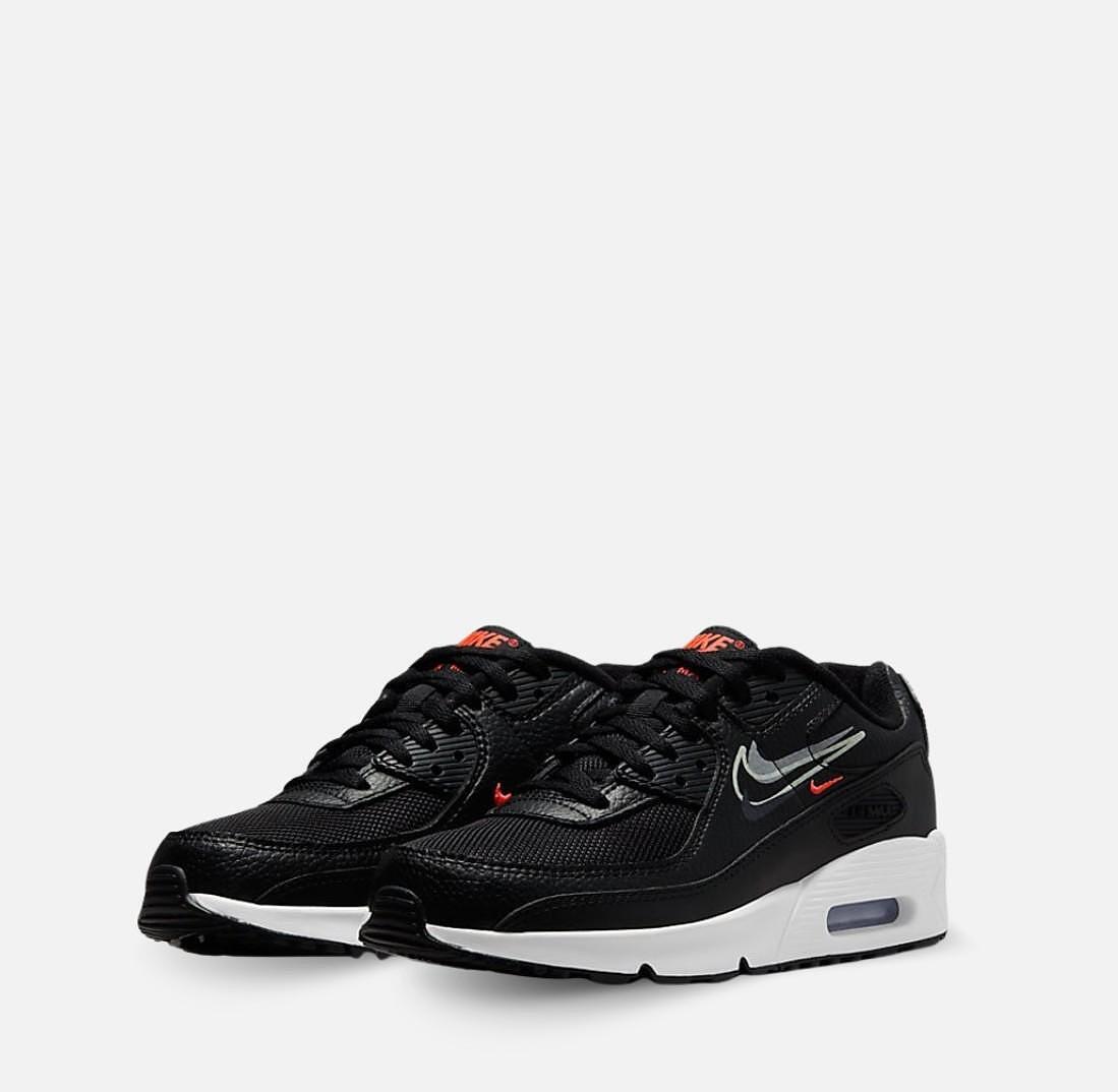 Маратонки Nike Air Max 90 Black/White Multy Swoosh DO6489-001