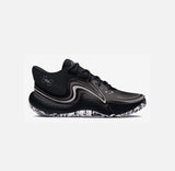 Мъжки баскетболни маратонки Under Armour Spawn 6 Mid Black / Distant Gray / Mod Gray 3027647-001