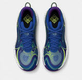 Мъжки баскетболни маратонки Under Armour Spawn 6 SOS Tech Blue / Morph Green 3028340-400