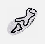 Мъжки баскетболни маратонки Under Armour Spawn 6 White / Black / Metallic Gold 3027263-100
