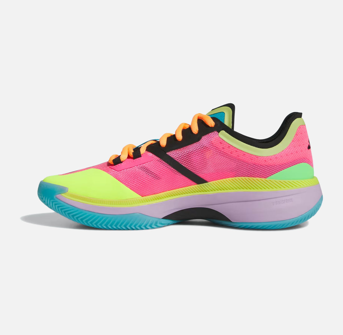 Мъжки баскетболни обувки ADIDAS Adizero Select 2.0 Pink/Purple/Lime JR8281