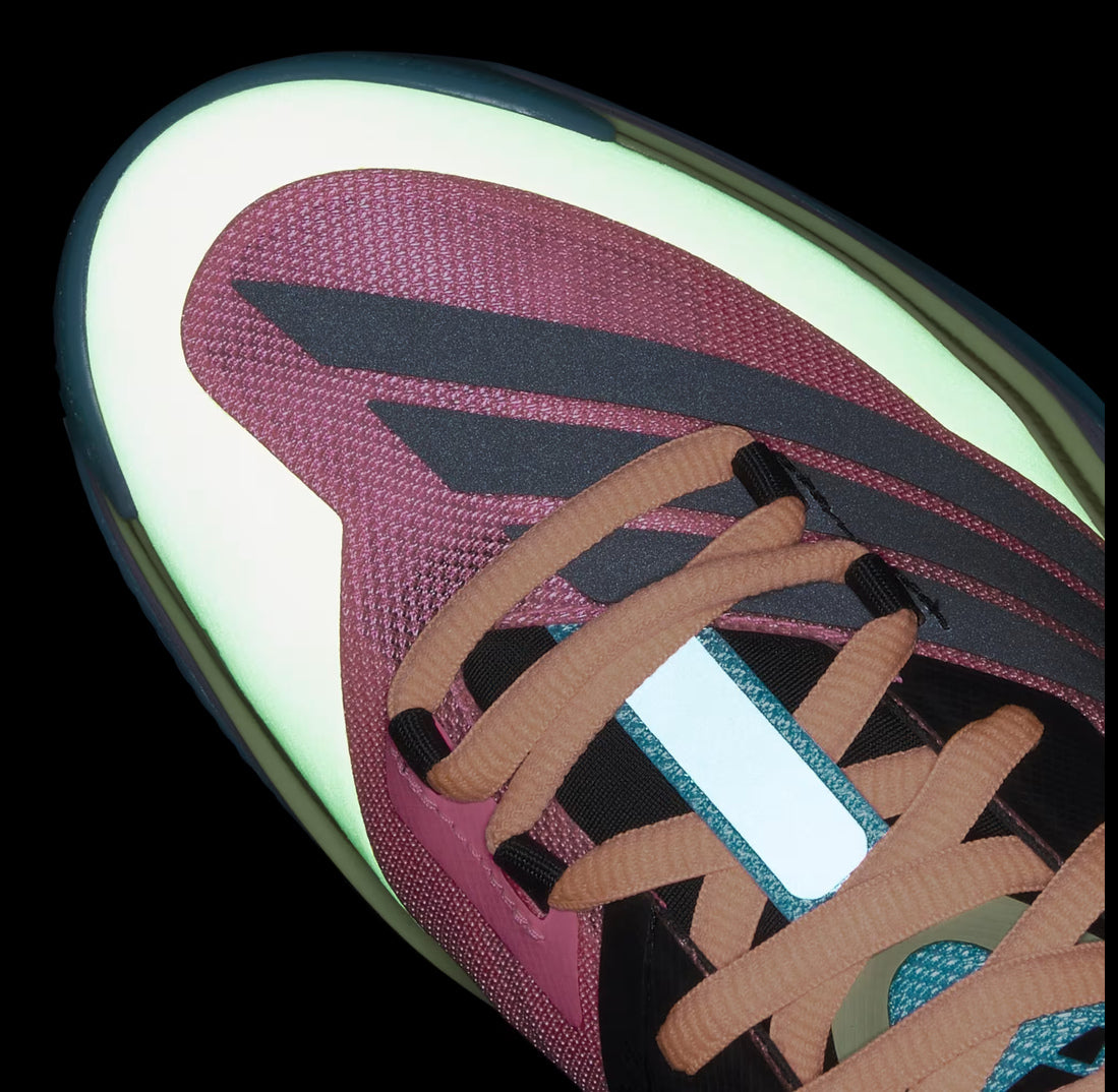 Мъжки баскетболни обувки ADIDAS Adizero Select 2.0 Pink/Purple/Lime JR8281