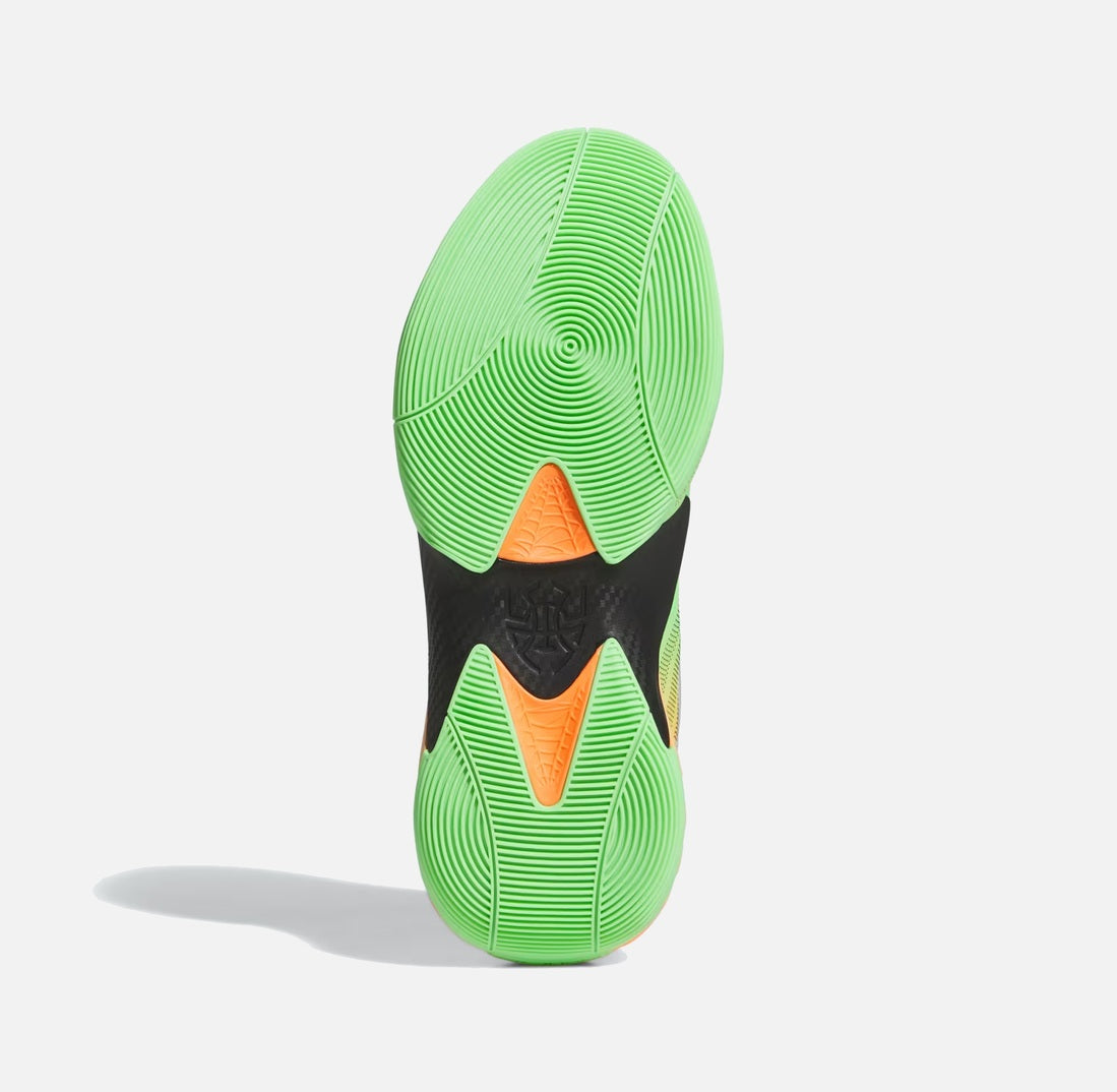 Мъжки баскетболни обувки ADIDAS D.O.N. Issue 7 Lime/Black/Orange JS2592
