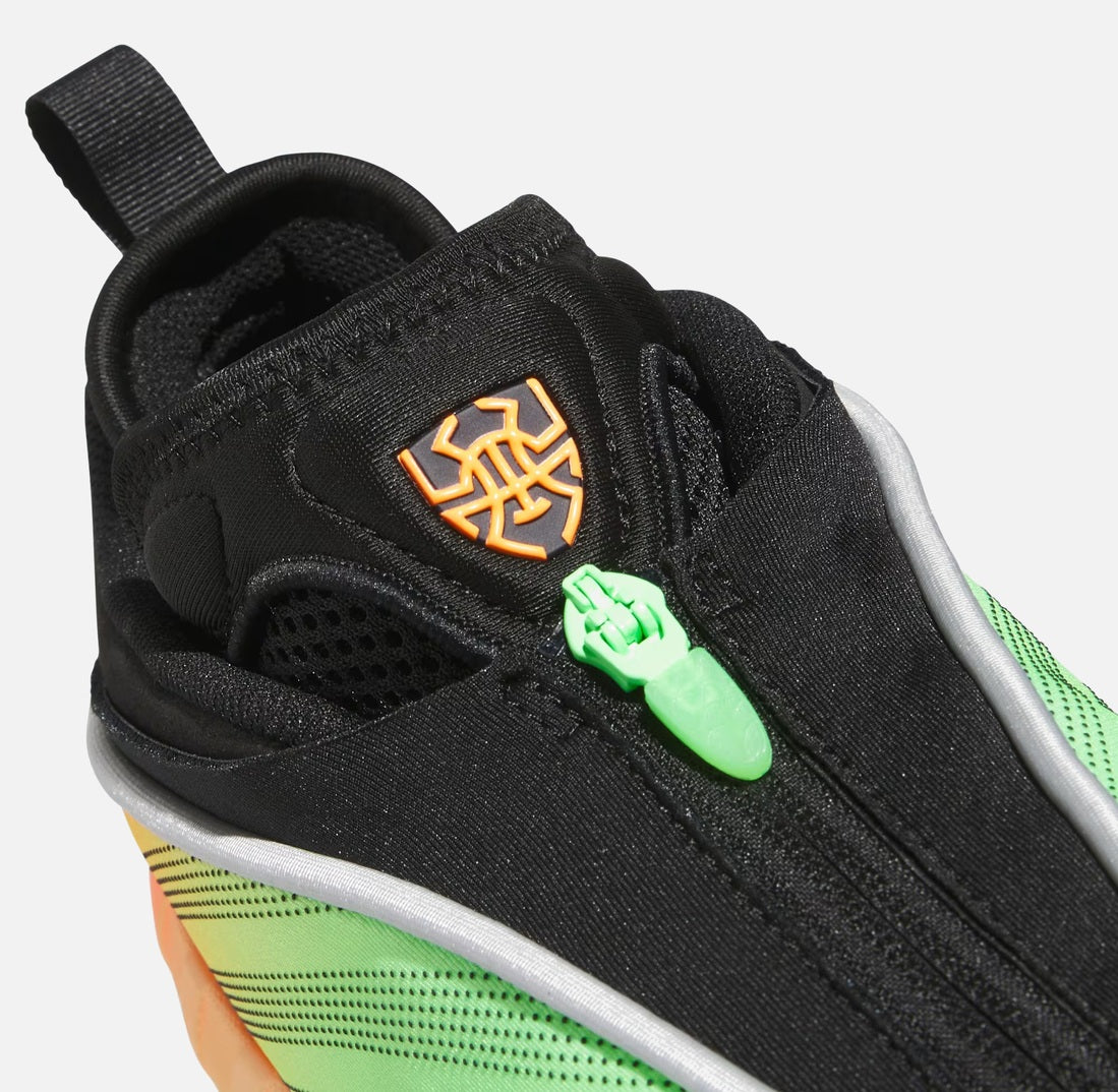 Мъжки баскетболни обувки ADIDAS D.O.N. Issue 7 Lime/Black/Orange JS2592