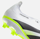 Мъжки футболни обувки калеври ADIDAS Predator League FT FG/MG White/Black/Lime JI1111