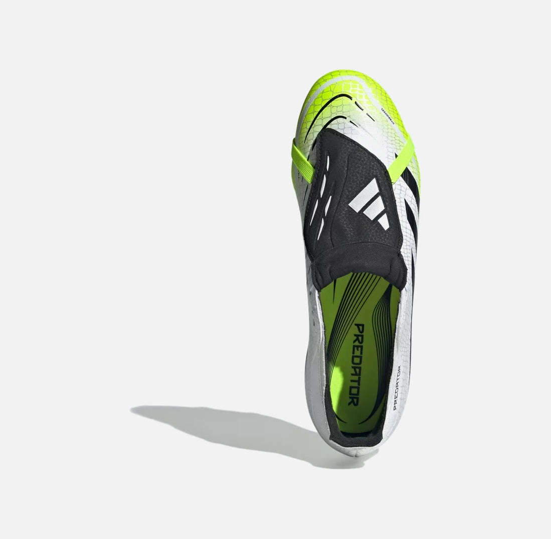 Мъжки футболни обувки калеври ADIDAS Predator League FT FG/MG White/Black/Lime JI1111
