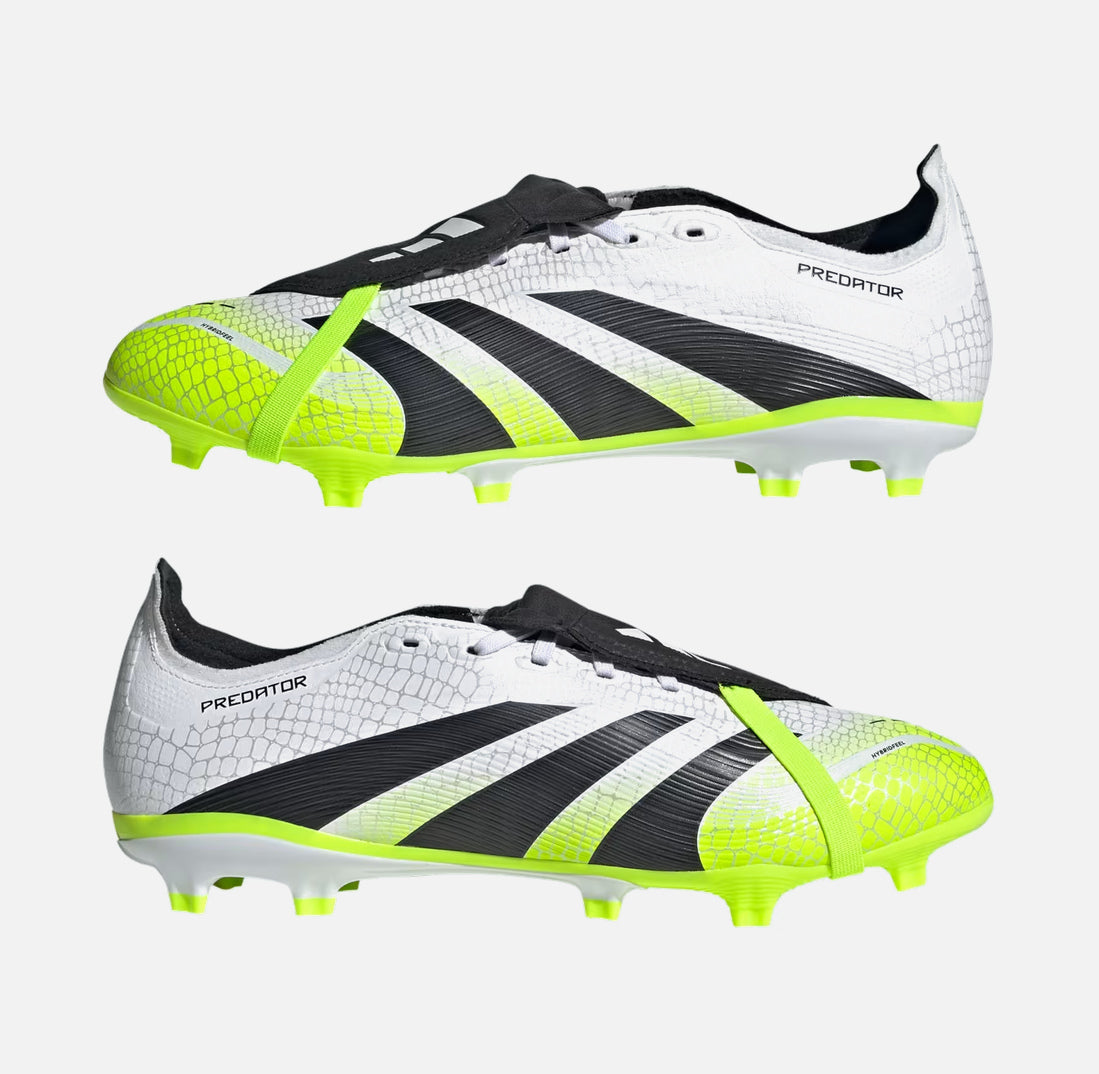 Мъжки футболни обувки калеври ADIDAS Predator League FT FG/MG White/Black/Lime JI1111