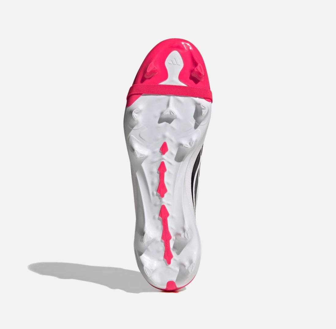 Мъжки футболни обувки калеври ADIDAS Predator League FT FG White/Pink/Black JS0422