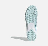 Ghete de fotbal pentru bărbați tip crampoane ADIDAS F50 Sparkfusion League TF Albastru/Petrol/Galben JR9003