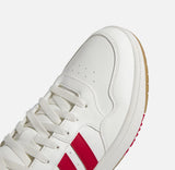 Мъжки кецове ADIDAS Hoops 3.0 Mid White/Red/Gum IG5569