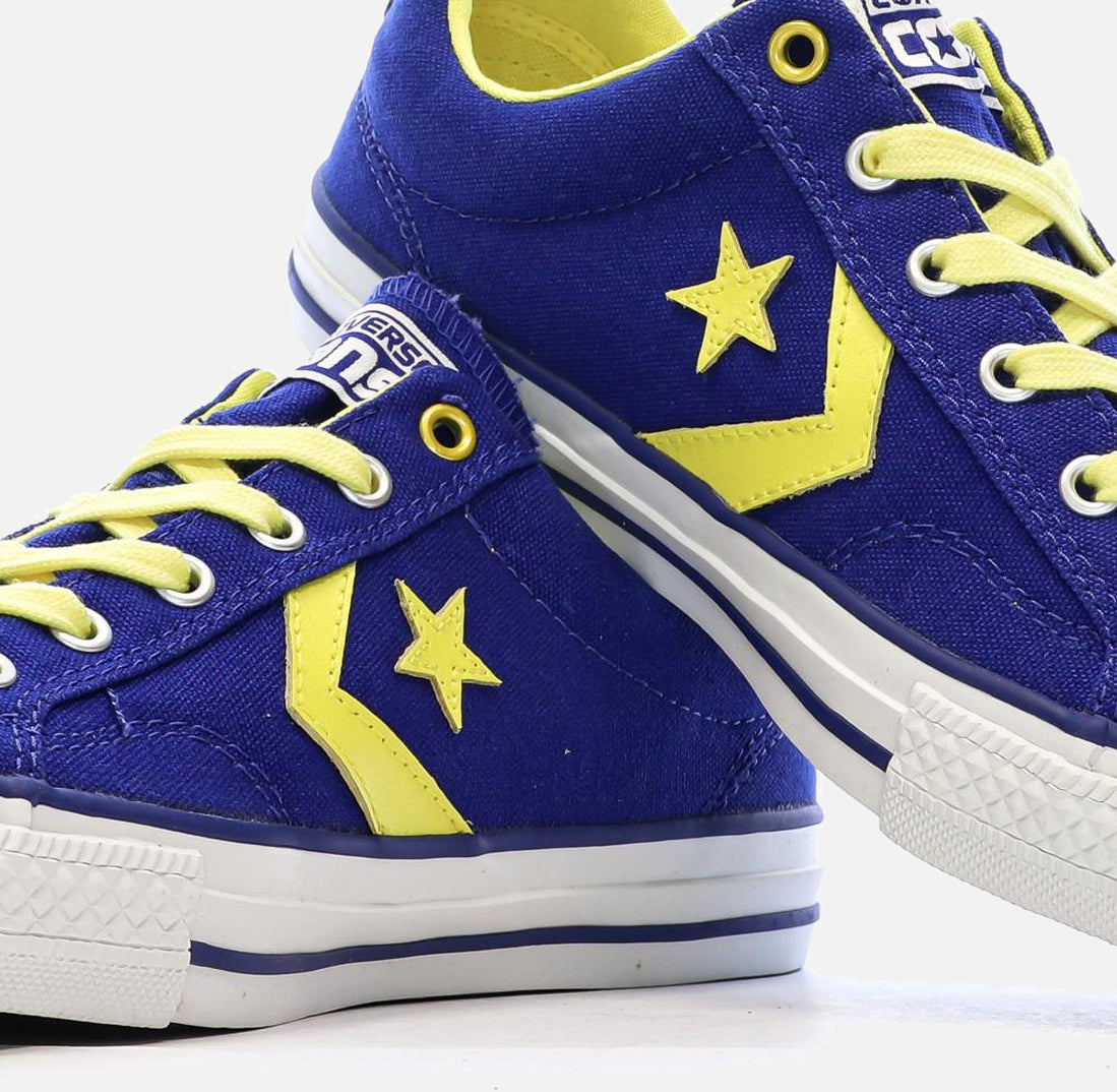 Мъжки кецове Converse Star Player OX Blue/Yellow 142995C