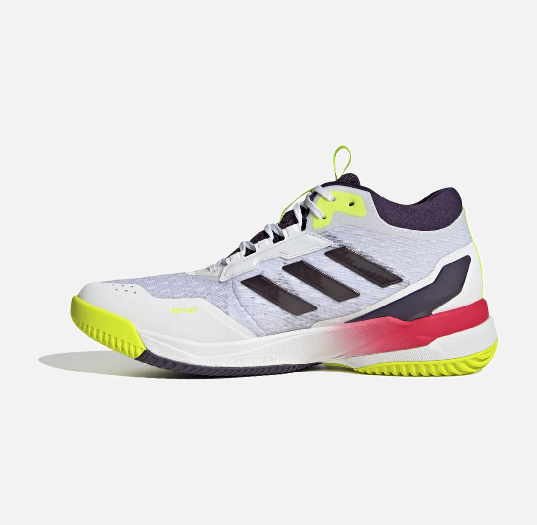 Мъжки маратонки за волейбол ADIDAS Crazyflight 6 Mid White/Silver/Red HP7037