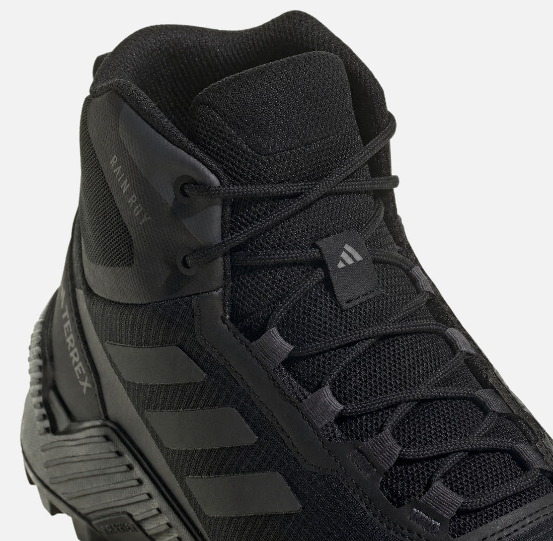 Ghete de drumeție pentru bărbați ADIDAS Terrex Eastrail 2.0 Mid RAIN.RDY Black/Grey HP8600