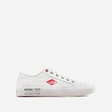 Мъжки ниски кожени кецове LEE COOPER Бяло