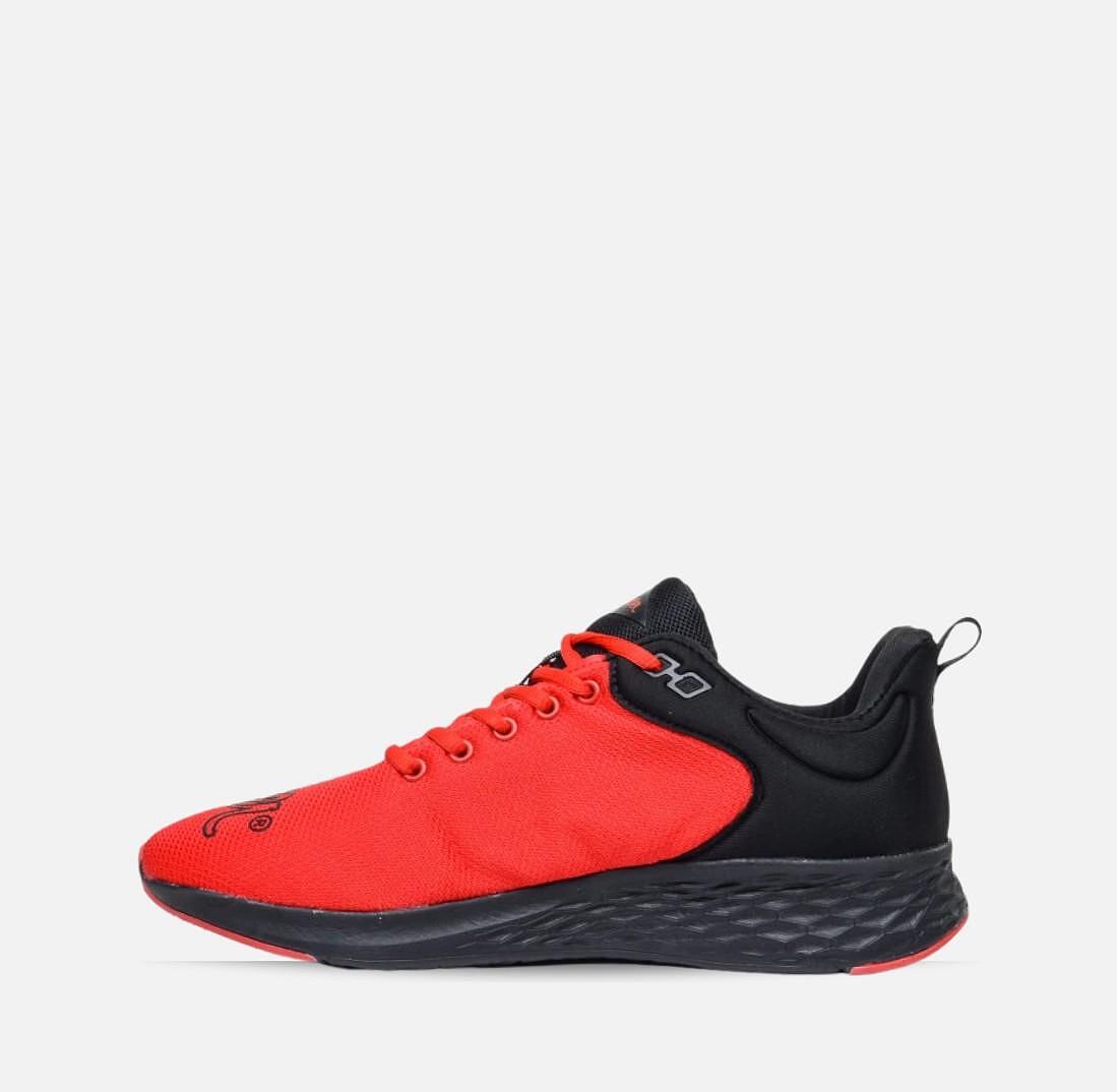 Мъжки маратонки LEE COOPER Black/Red 801-02