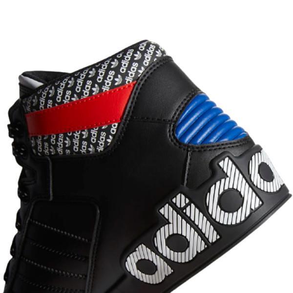Pantofi sport înalți pentru bărbați ADIDAS HARD COURT Negru
