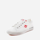 Ниски кожени кецове LEE COOPER Бяло