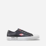 Ниски кожени кецове LEE COOPER Черно