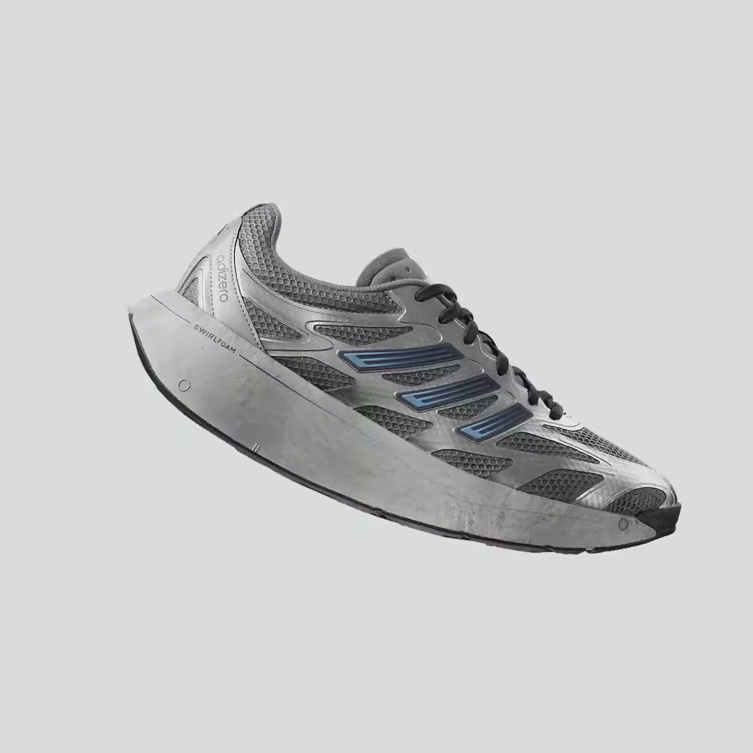 Мъжки маратонки ADIDAS Adizero Aruku Grey/Navy/Blue JS0052