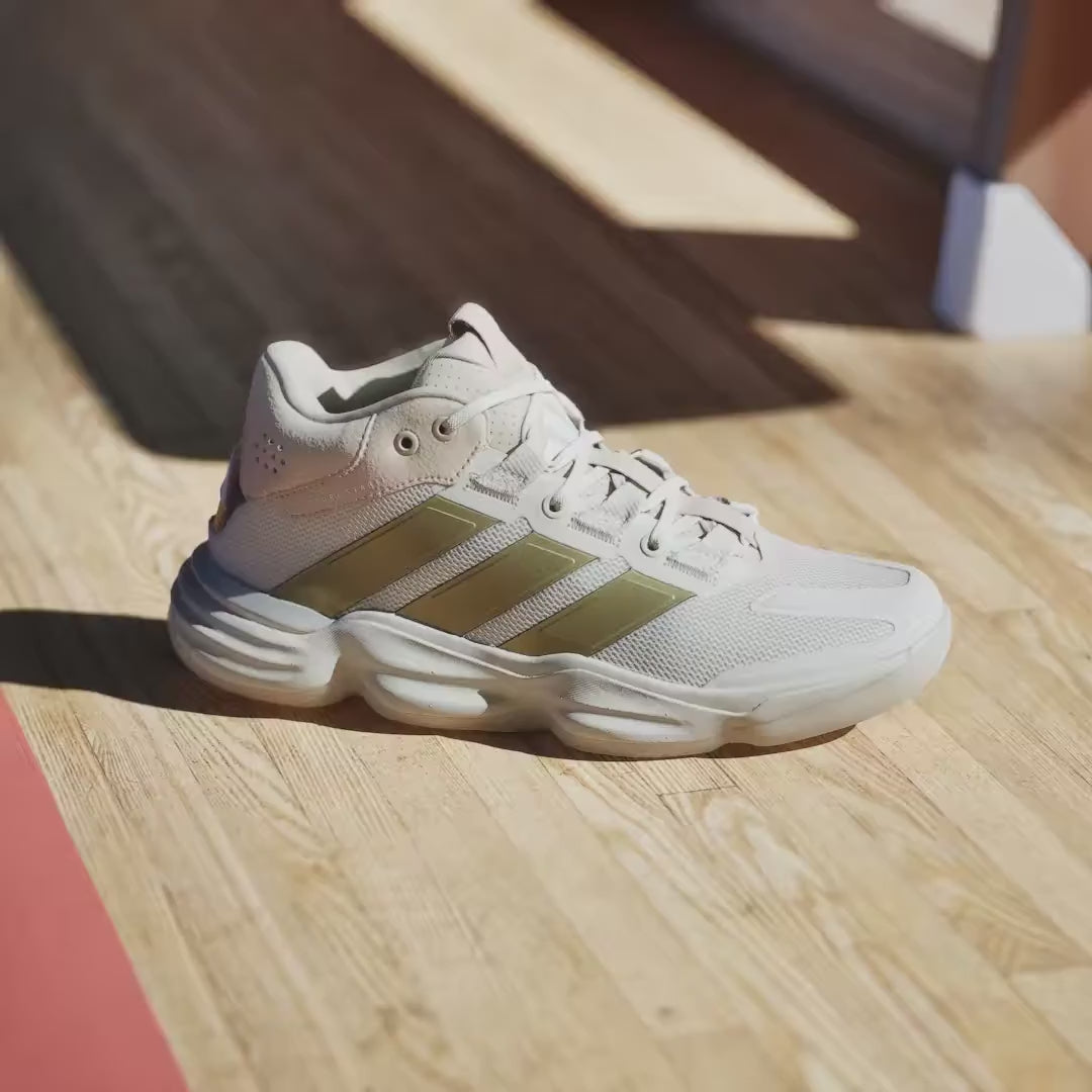 Дамски маратонки ADIDAS Courtstabil White/Gold/Beige JP9833