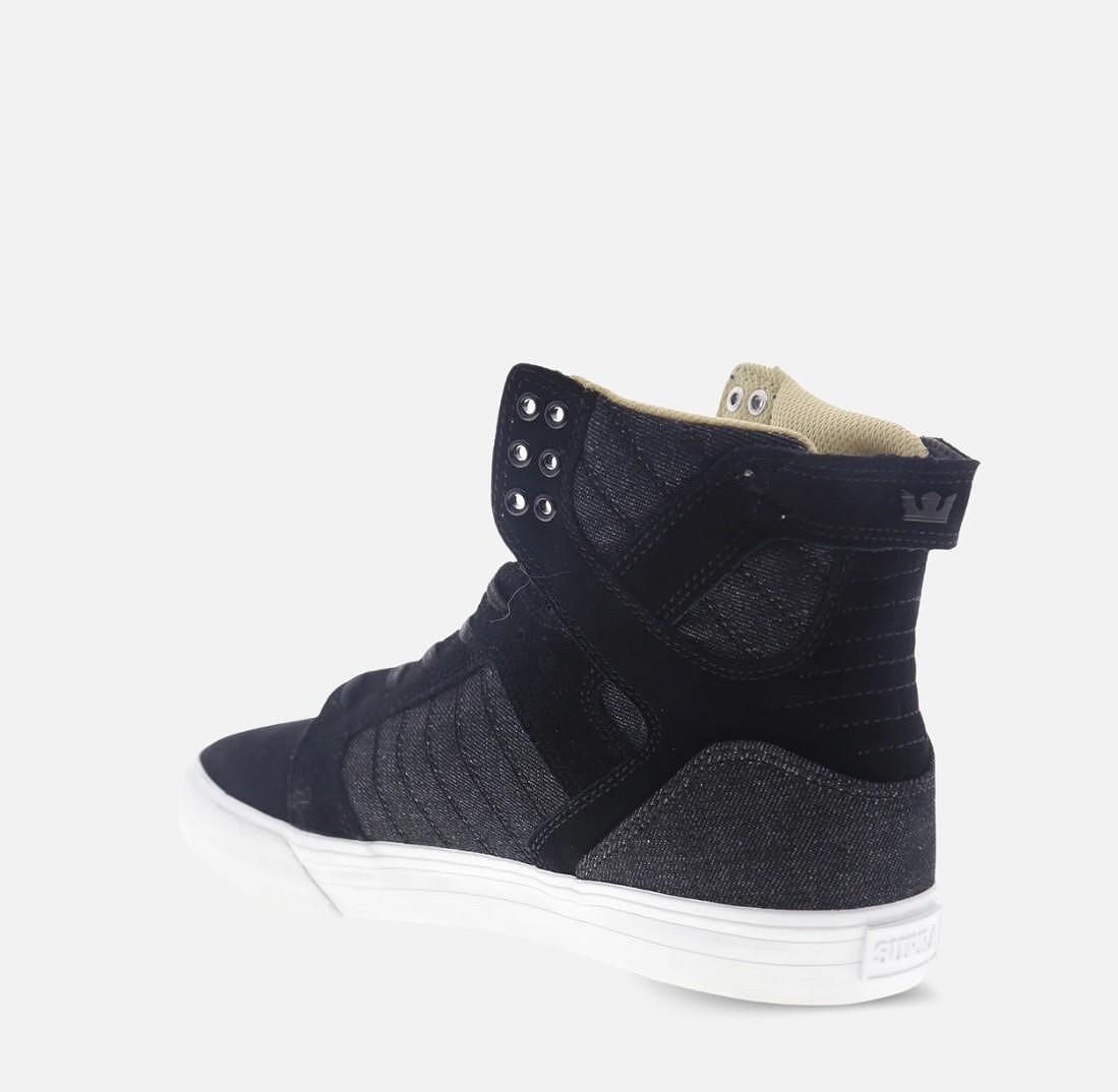Παπούτσια SUPRA SKYTOP Μαύρο