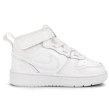 Ψηλά αθλητικά παπούτσια μωρού NIKE COURT BOROUGH Λευκό