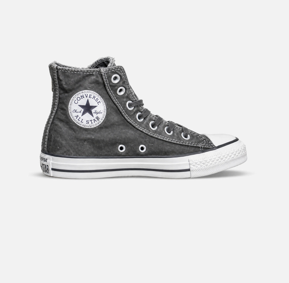 Tenisși înalți Converse Chuck Taylor All Star Double Zip HI Storm Wind/Washed Black 142211C