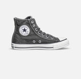 Tenisși înalți Converse Chuck Taylor All Star Double Zip HI Storm Wind/Washed Black 142211C
