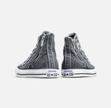 Tenisși înalți Converse Chuck Taylor All Star Double Zip HI Storm Wind/Washed Black 142211C